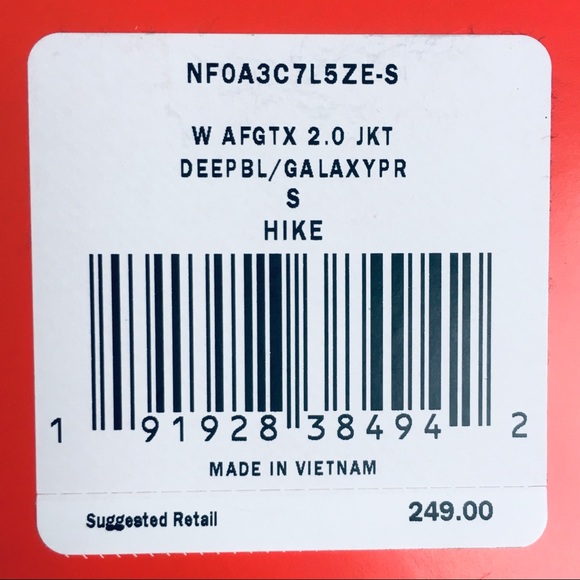 New The North Face Hike Apex Hooded Jacket Small - Picture 3 of 9